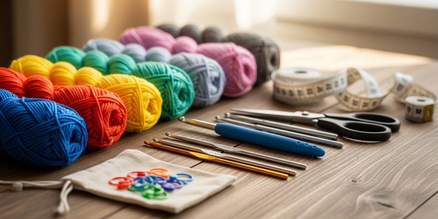 Beginner’s Guide to Affordable Crochet Supplies That Last