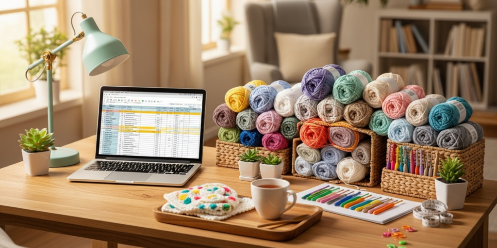Beginner’s Guide to Starting a Small Crochet Business From Home