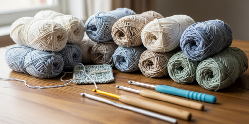 Complete Guide to Crochet Yarn Types for First-Time Crafters
