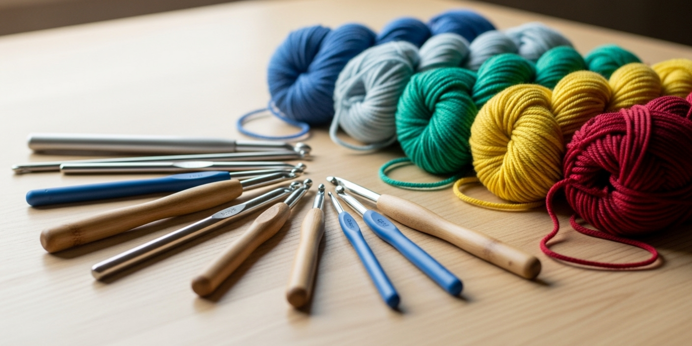 How to Choose the Right Crochet Hook for Any Yarn Type